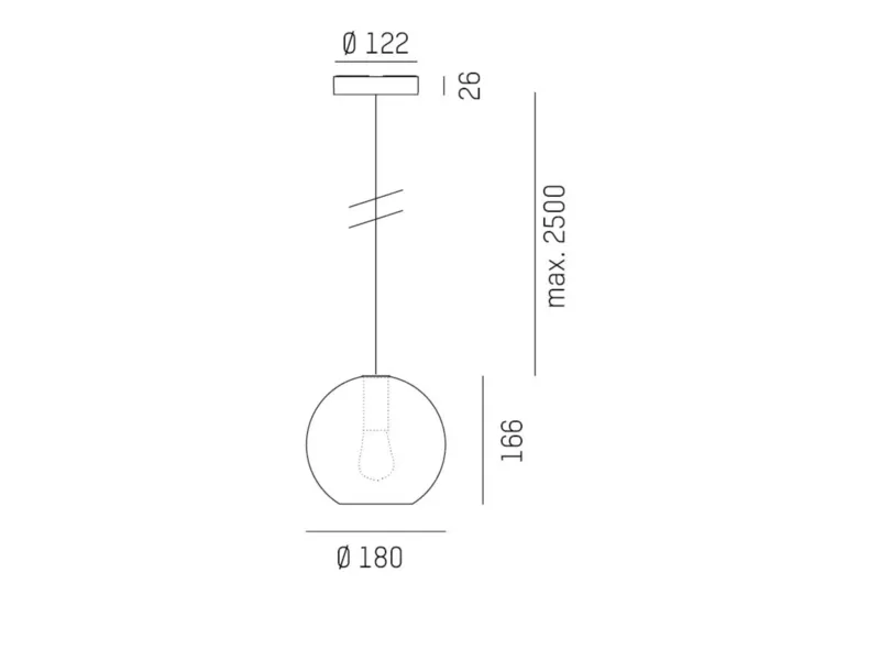 Molto Luce LOON MINI BALL PD (schwarz/braun) - Produktbild 2