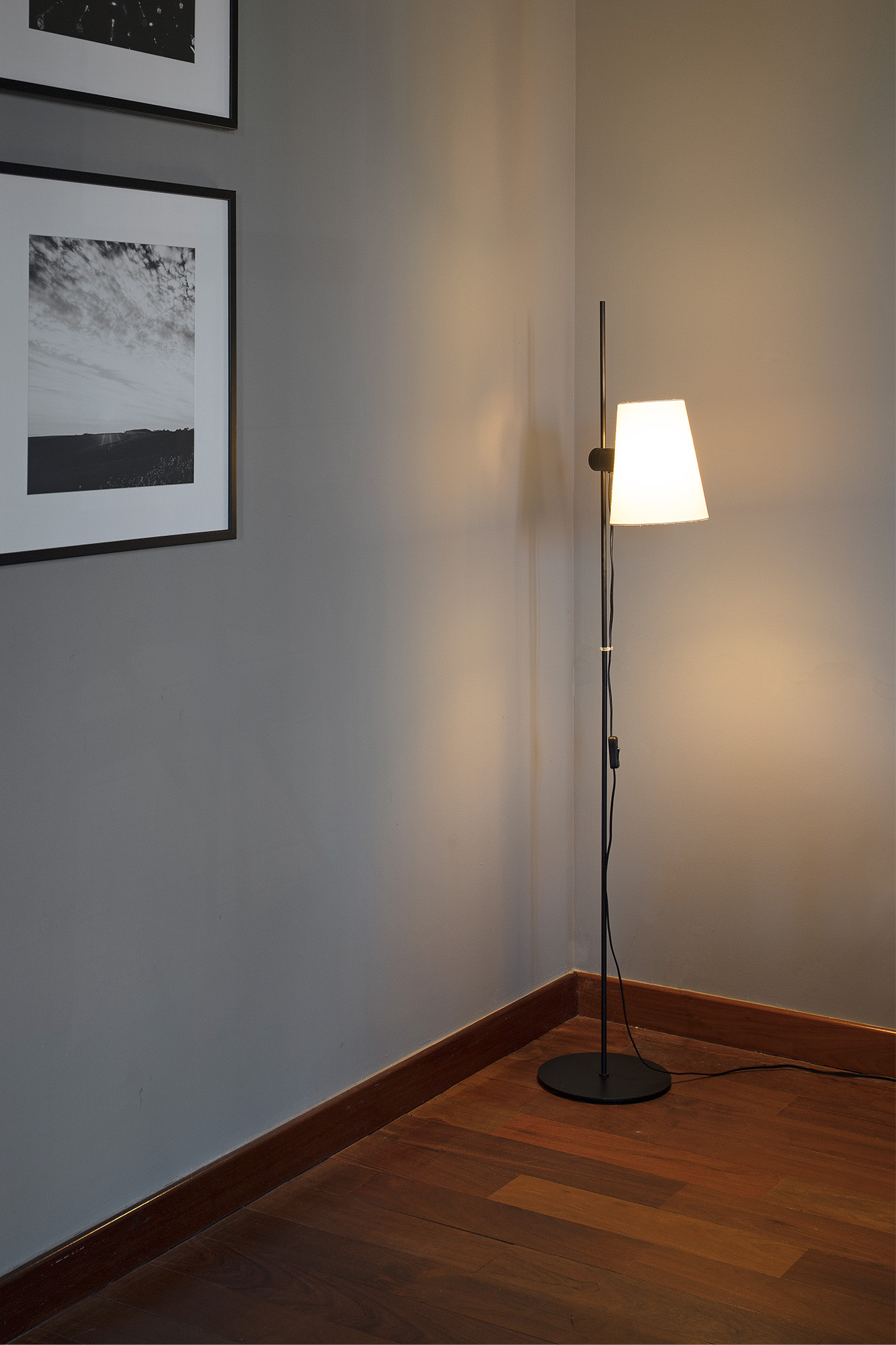 Faro LUPE Stehleuchte Schwarz/Beige - 2