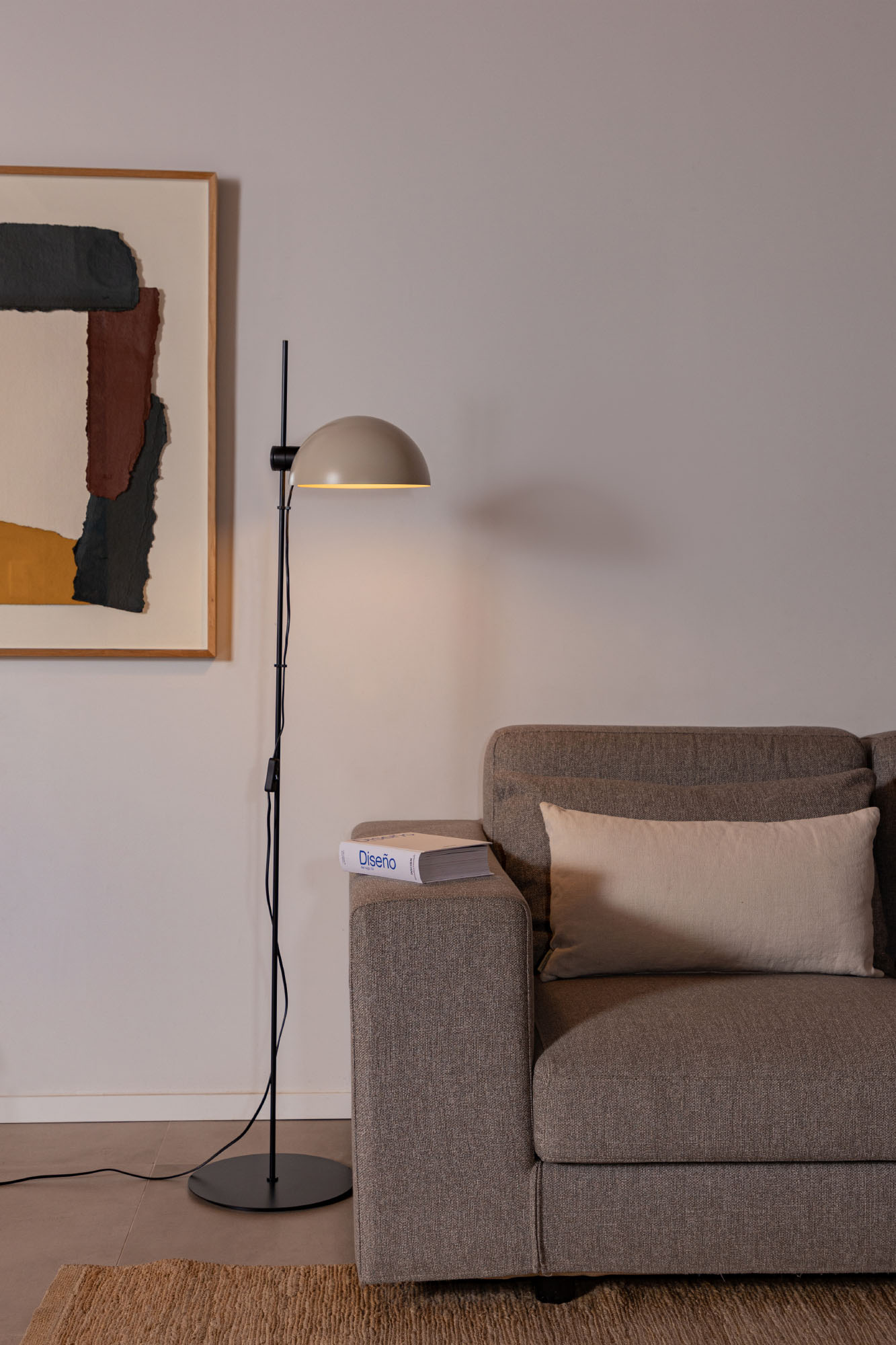 Faro DOMINICA Beige Stehleuchte - Produktbild 3