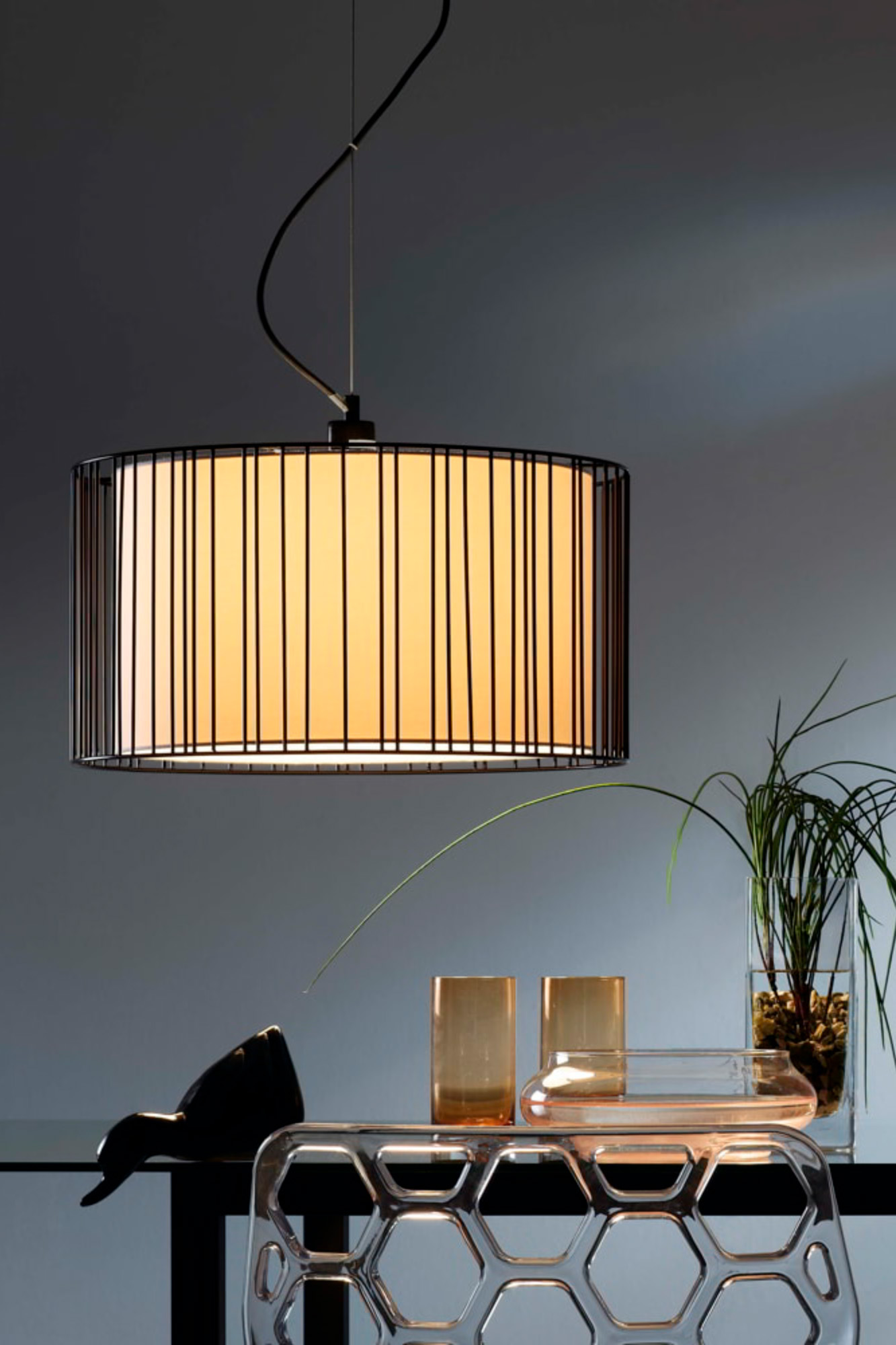 Faro LINDA Hängeleuchte schwarz - Produktbild 2