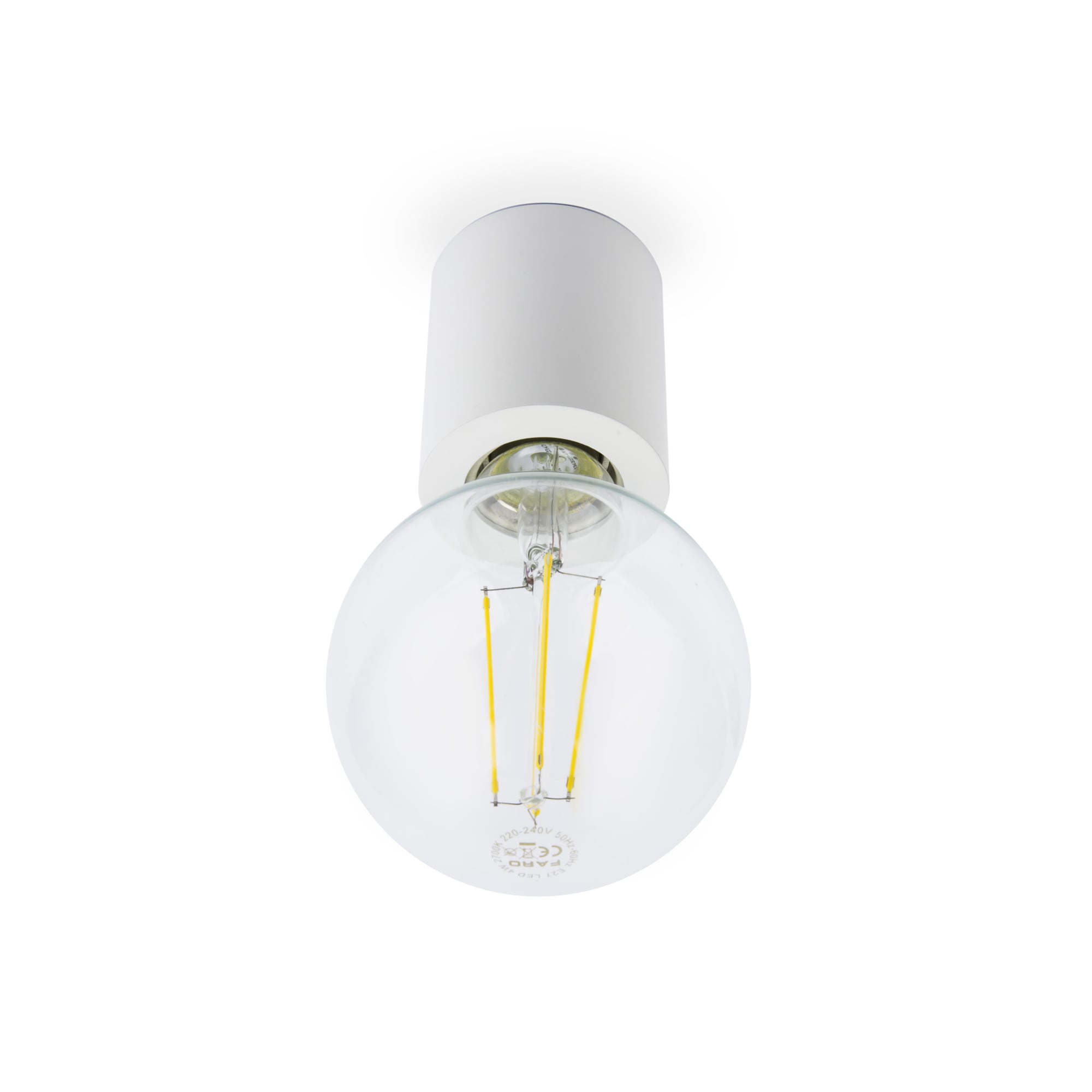 Faro TEN 70 Mattweiße Wandleuchte - Produktbild 3
