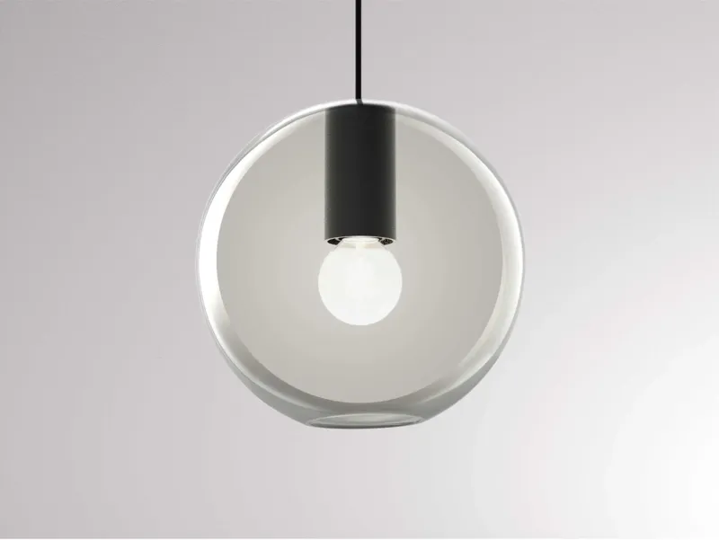 Molto Luce LOON MINI BALL VOLARE (schwarz/grau) - Produktbild 1