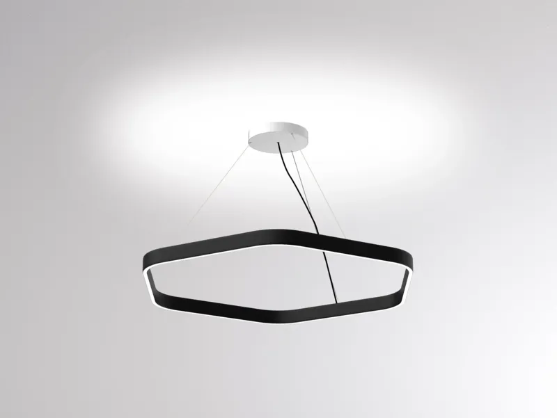 Molto Luce LON HEXAGON 1000 PDI (schwarz) - Produktbild 1