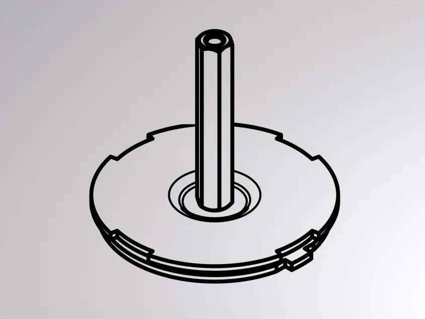 Molto Luce BLIND SPOT ZUBEHÖR (verzinkt) - 1