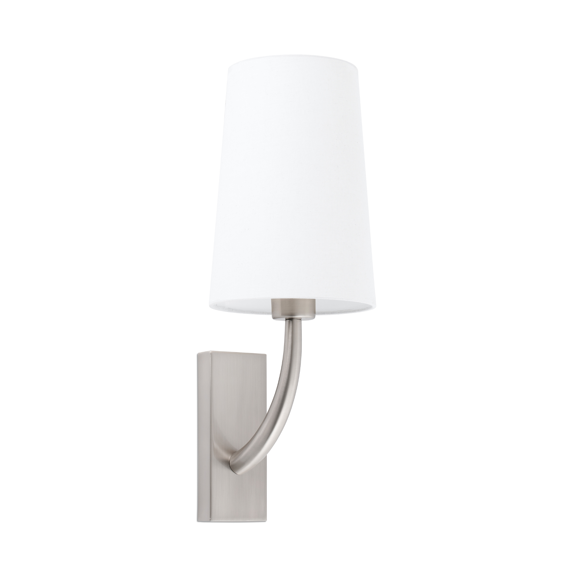 Faro REM Wandleuchte nickel matt/weiß Faro REM Wandleuchte nickel matt/weiß - Produktbild 1