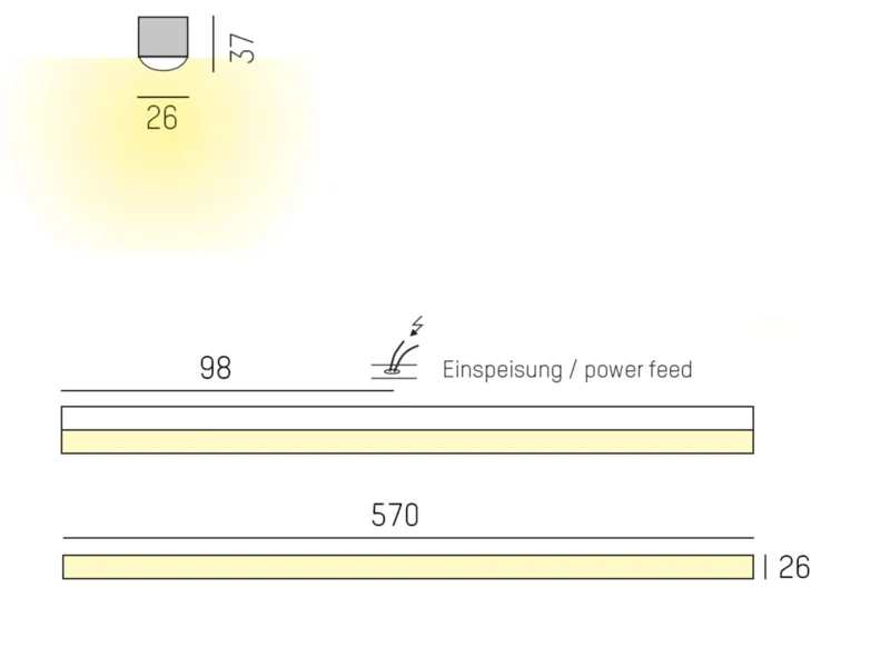 Molto Luce VOLTO COPERTO SD (weiß/satiniert) - Produktbild 2