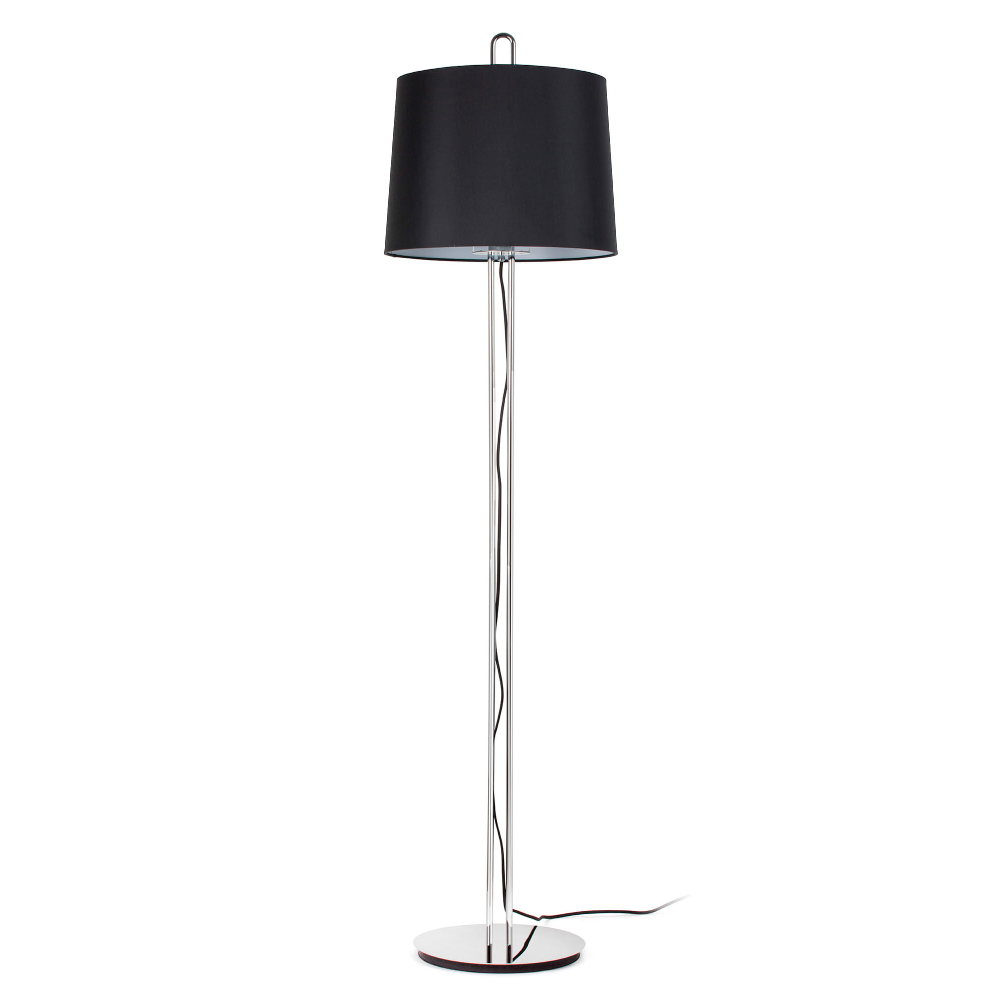 Faro MONTREAL Stehleuchte chrom/schwarz Faro MONTREAL Stehleuchte chrom/schwarz - Produktbild 1