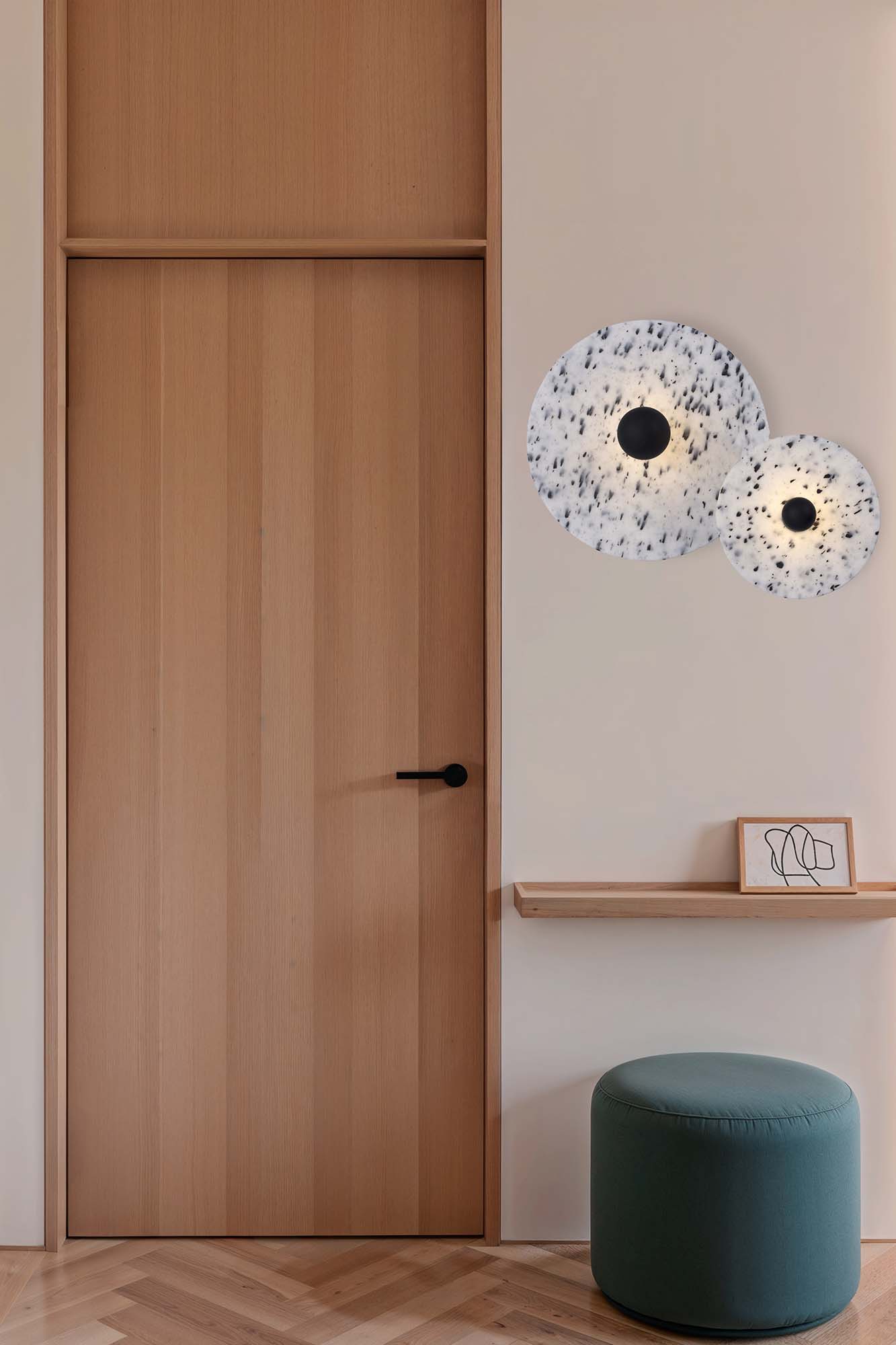 Faro CONFETTI 450 H140 Wandleuchte/Deckenleuchte Marmor recycelt - Produktbild 6