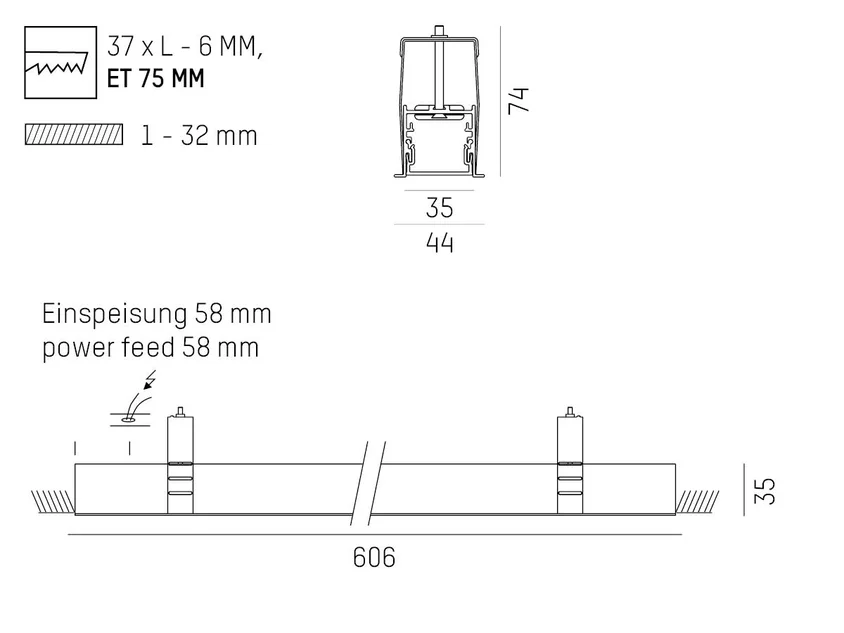 Molto Luce RIDE IP54 R (aluminium eloxiert) - 2