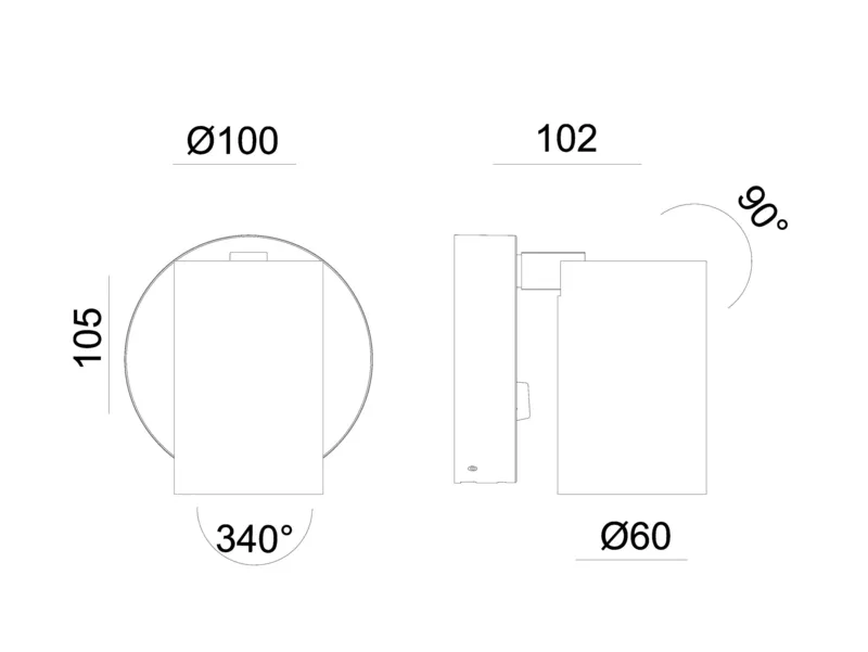 Molto Luce MISSOR READ W (schwarz) - Produktbild 2