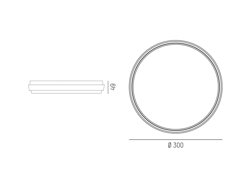 Molto Luce SOPO ROUND L SD (grau) - Produktbild 2