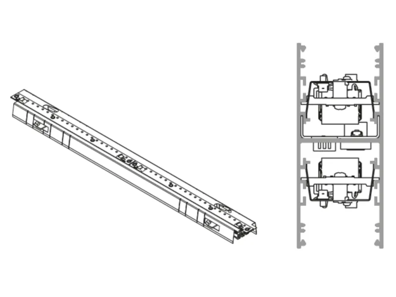 Molto Luce LOG OUT UP/DOWN SYSTEM INSERT (weiß) - Produktbild 2