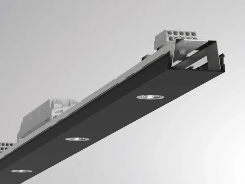 Molto Luce LOG 50 SPOT EINSATZ (schwarz) - Produktbild 1