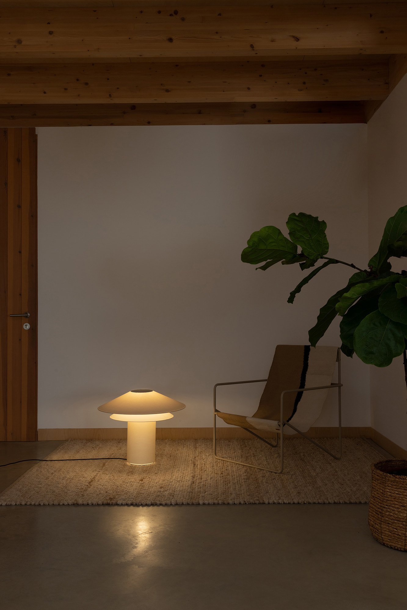 Faro SHAN Tischleuchte beige - Produktbild 6