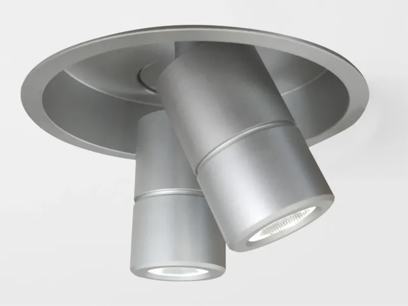 Molto Luce RIDE SPOT 2 R (aluminium eloxiert) Molto Luce RIDE SPOT 2 R (aluminium eloxiert) - Produktbild 1