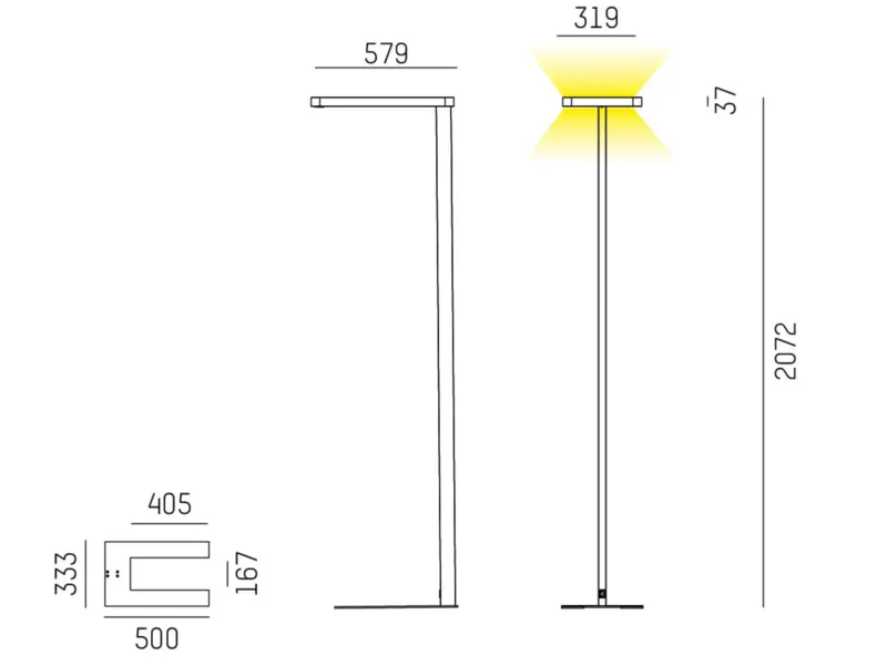 Molto Luce SYSTEM 02.1 F (weiß) - Produktbild 2