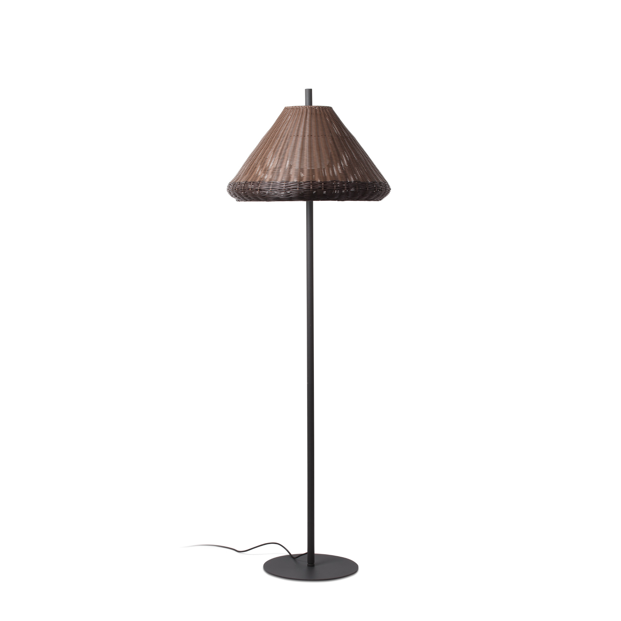 Faro SAIGON OUT 1950 W70 Stehleuchte grau/braun - Produktbild 1