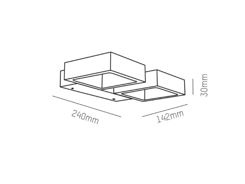 Molto Luce BO DOUBLE W (schwarz) - Produktbild 2