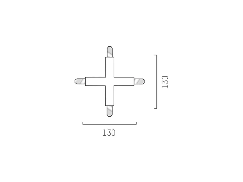 Molto Luce VOLARE X VERBINDER (weiß) - 2