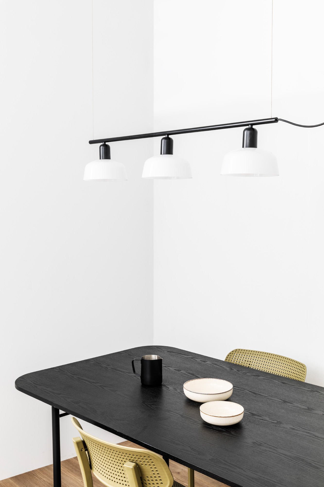 Faro TATAWIN LINEAL S Lineare Pendelleuchte Glas weiß - Produktbild 3