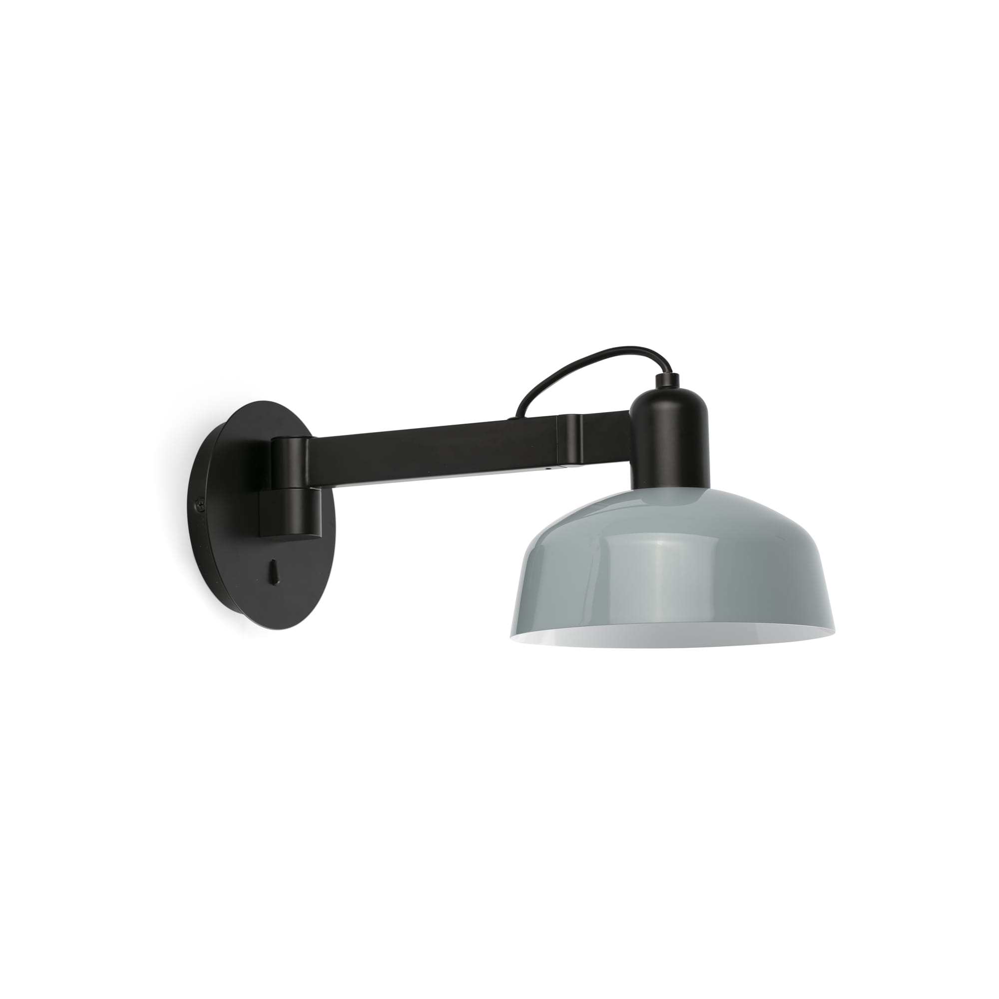 Faro TATAWIN Grau-blau Metall Wandleuchte mit Wandarm - Produktbild 1
