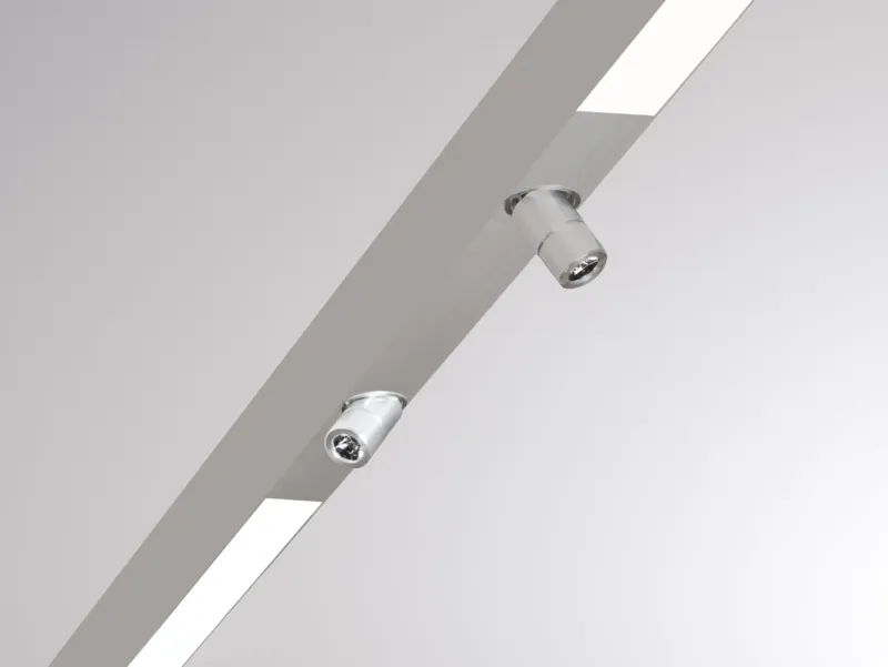 Molto Luce RIDE SPOT 2 SYSTEM INSERT (aluminium eloxiert) - Produktbild 1
