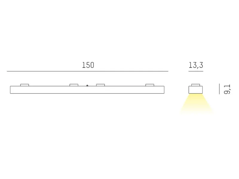 Molto Luce MAGNETICS GRID EINSATZ (chrom) - Produktbild 2