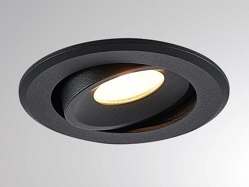 Molto Luce AGON FLAT ROUND (schwarz) Molto Luce AGON FLAT ROUND (schwarz) - 1