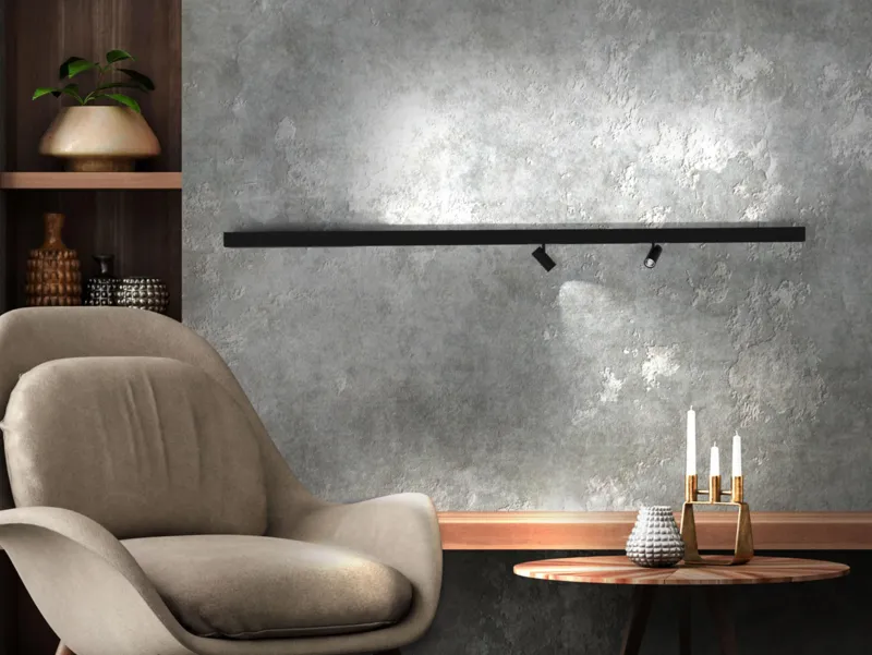 Molto Luce MAGNETICS WALL TRACK (schwarz) - Produktbild 3