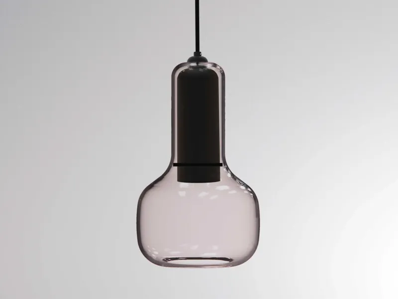Molto Luce CORPA IRIS S VOLARE (schwarz/rose) - Produktbild 1