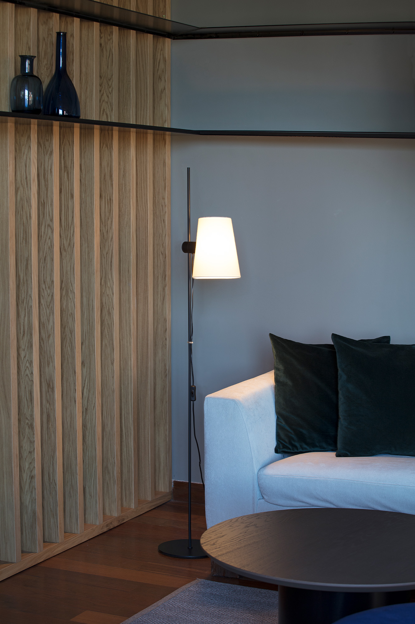 Faro LUPE Stehleuchte Schwarz/Beige - 3