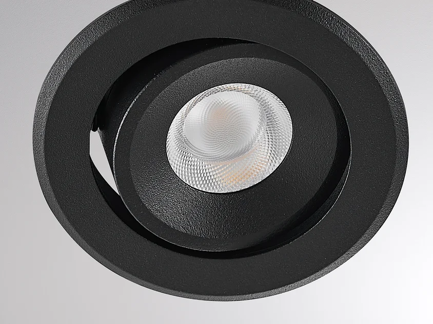 Molto Luce AGON FLAT ROUND (schwarz) - 5