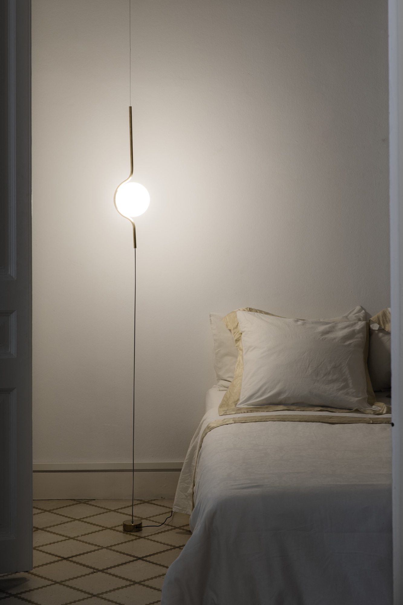 Faro LE VITA Hänge-/Stehleuchte Wohnzimmer gold - Produktbild 3