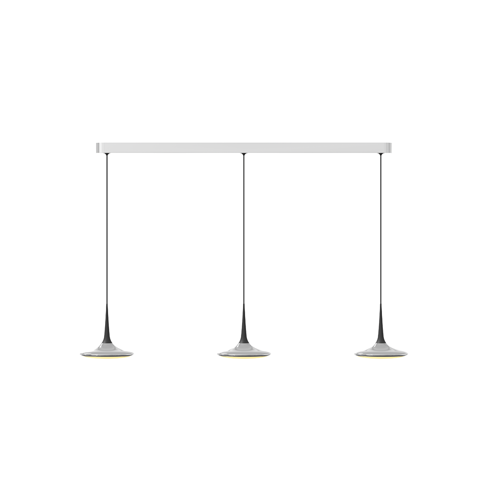 Grau Falling Leaf Trace Polished/Black - Produktbild 1
