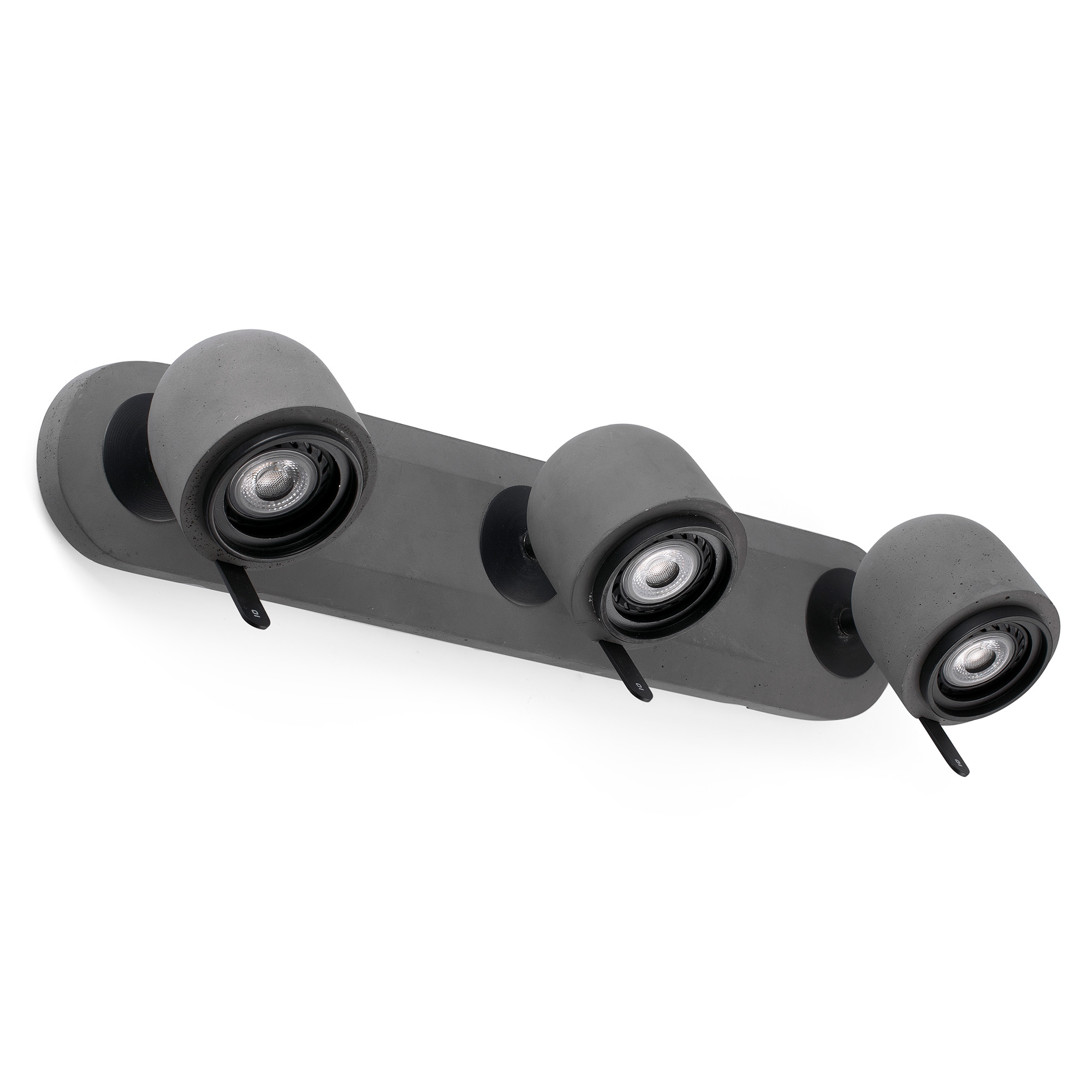 Faro STONE 3L Wandleuchte in Steingrau Faro STONE 3L Wandleuchte in Steingrau - Produktbild 1