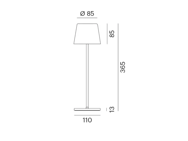 Molto Luce AESTA ACCU T (gelb) - Produktbild 2