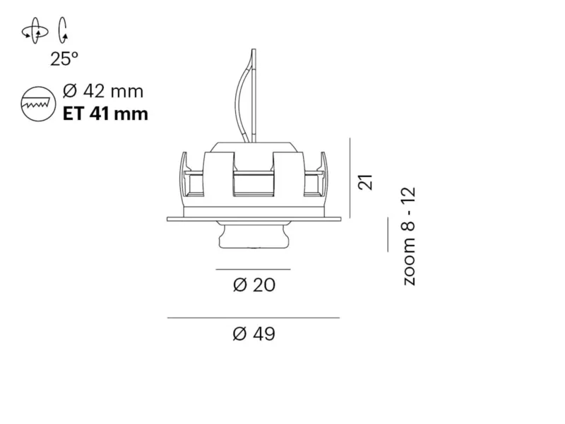 Molto Luce ZHOOM R (chrom) - Produktbild 2