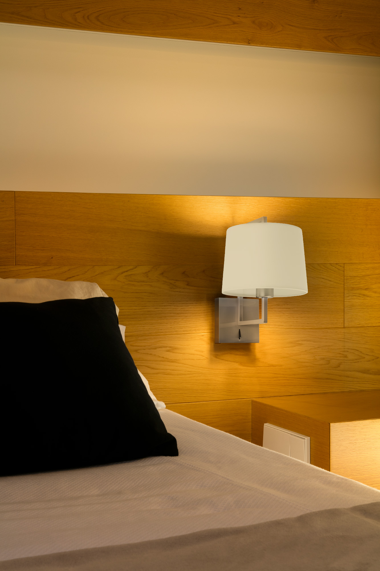 Faro FRAME Wandleuchte nickel matt/beige - Produktbild 2