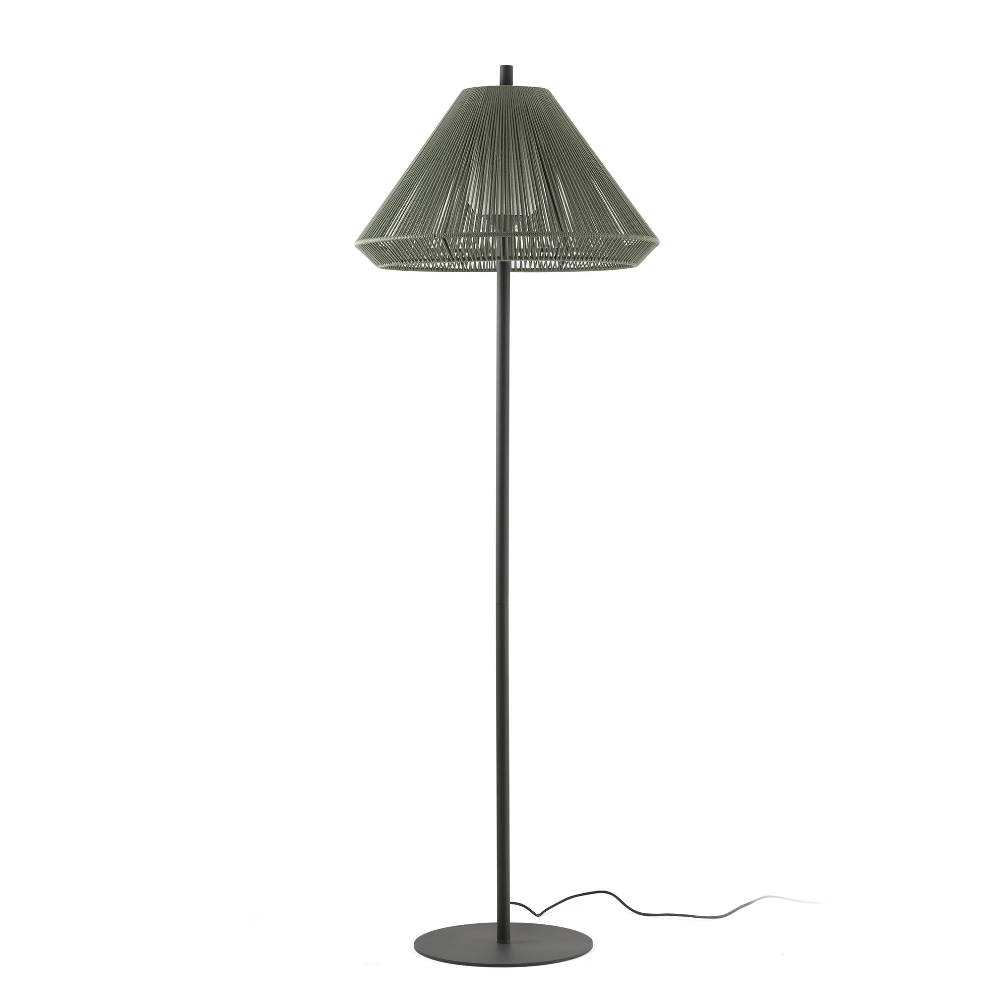 Faro SAIGON OUT C70 olivgrün weiß Stehlampe 2M - Produktbild 1