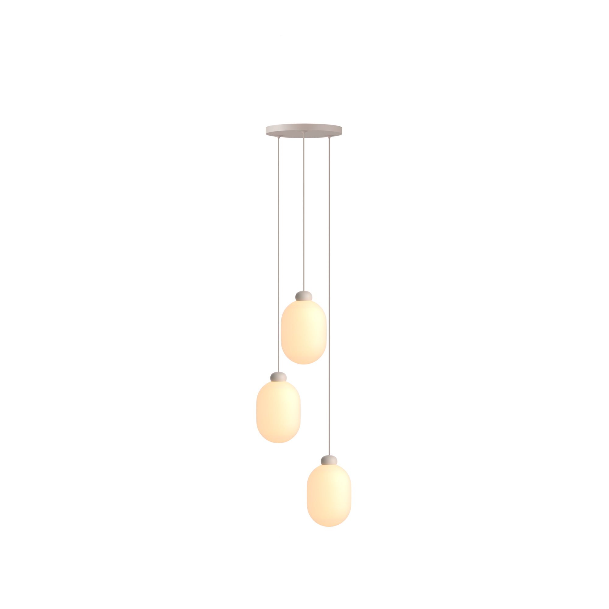 Grau Sun Chandelier Sand White Grau Sun Chandelier Sand White - 1