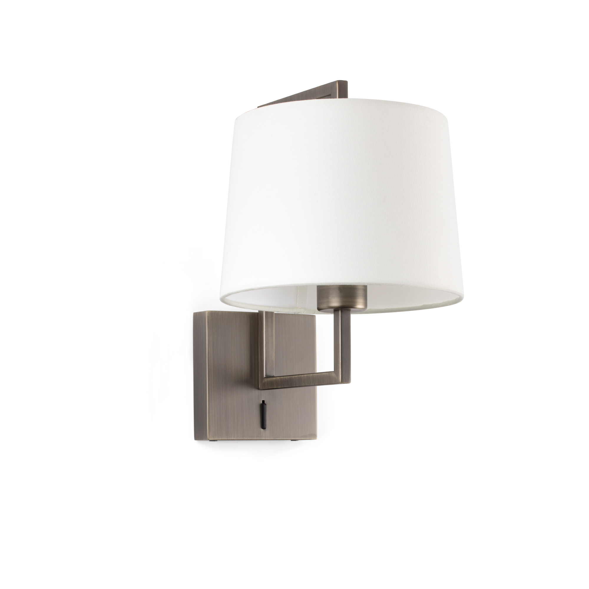 Faro FRAME Wandleuchte altgold matt/weiß - Produktbild 1