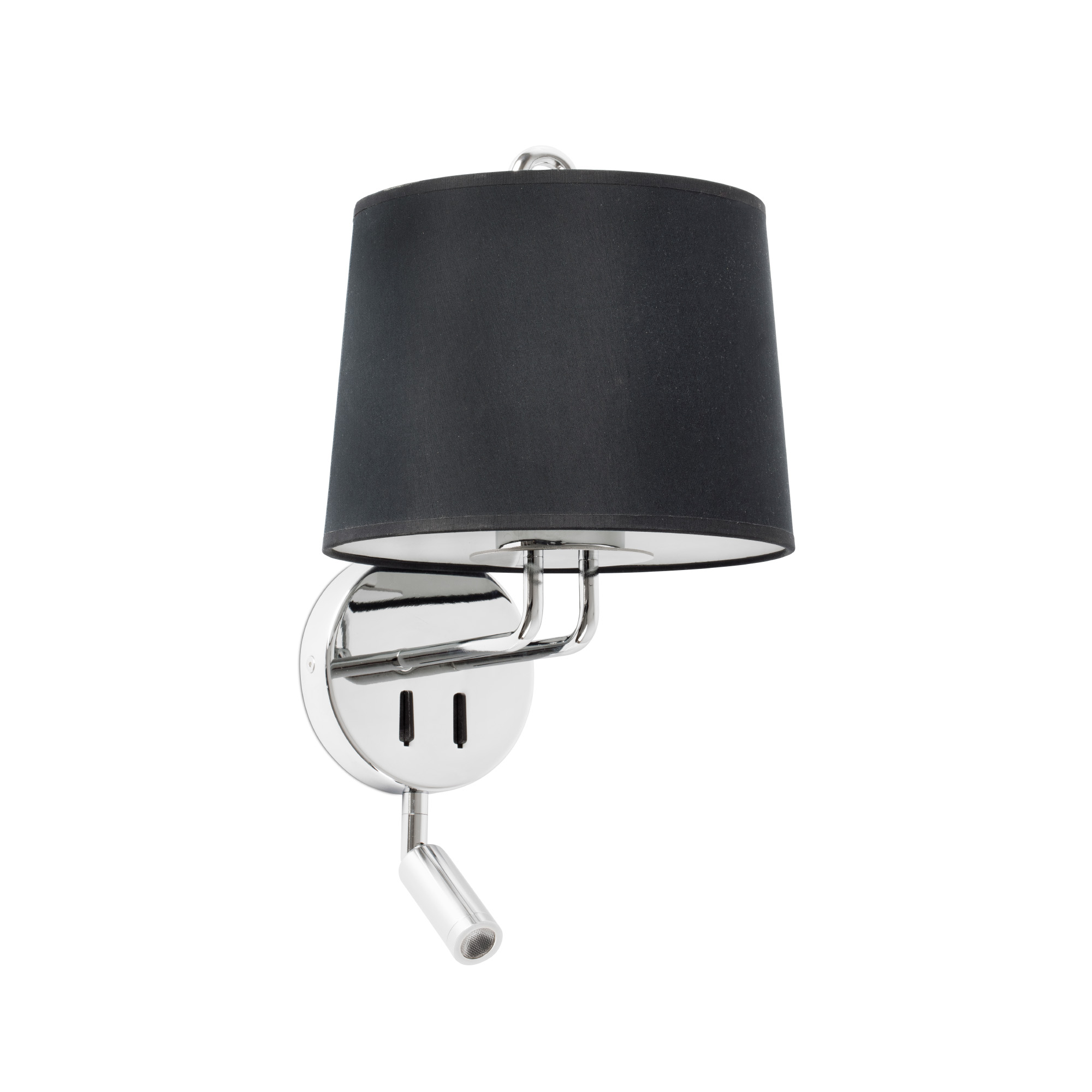 Faro MONTREAL Wandleuchte mit chrom/schwarzem Leser - Produktbild 1