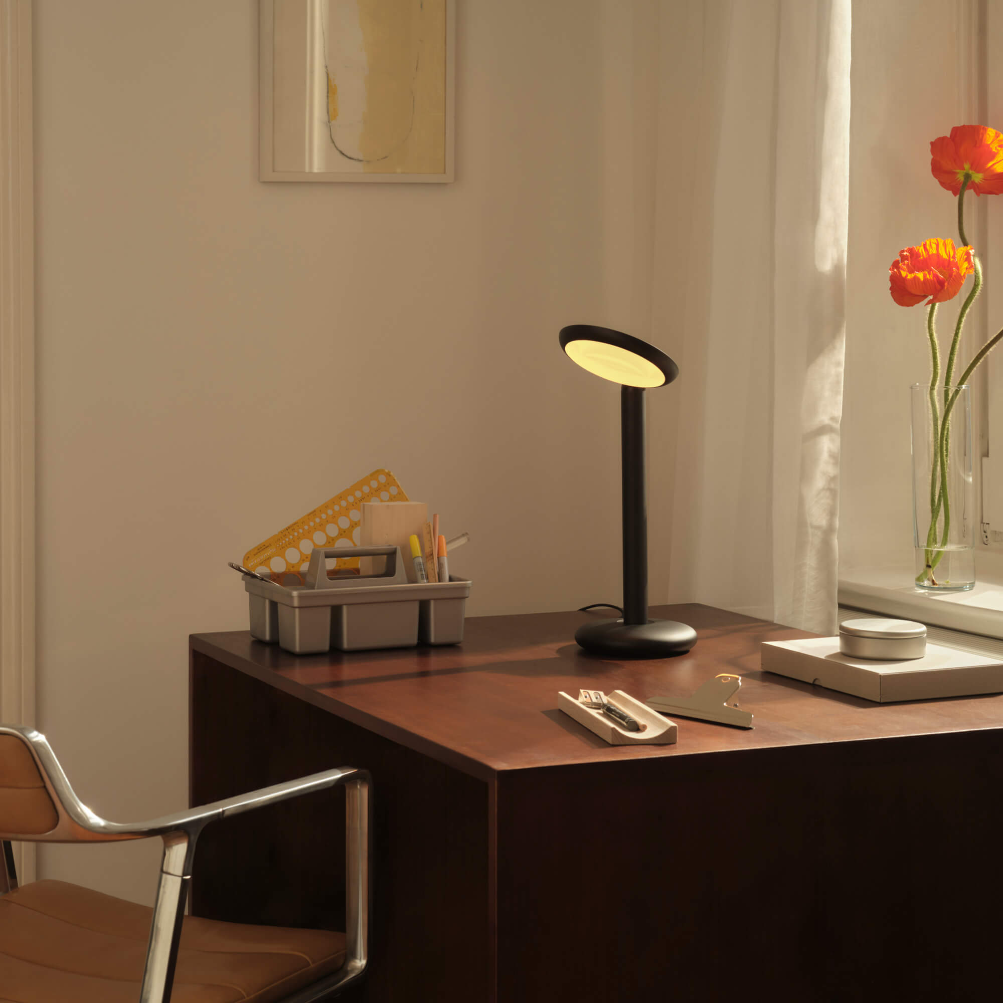 Grau Parrot Table Black Brass - Produktbild 6