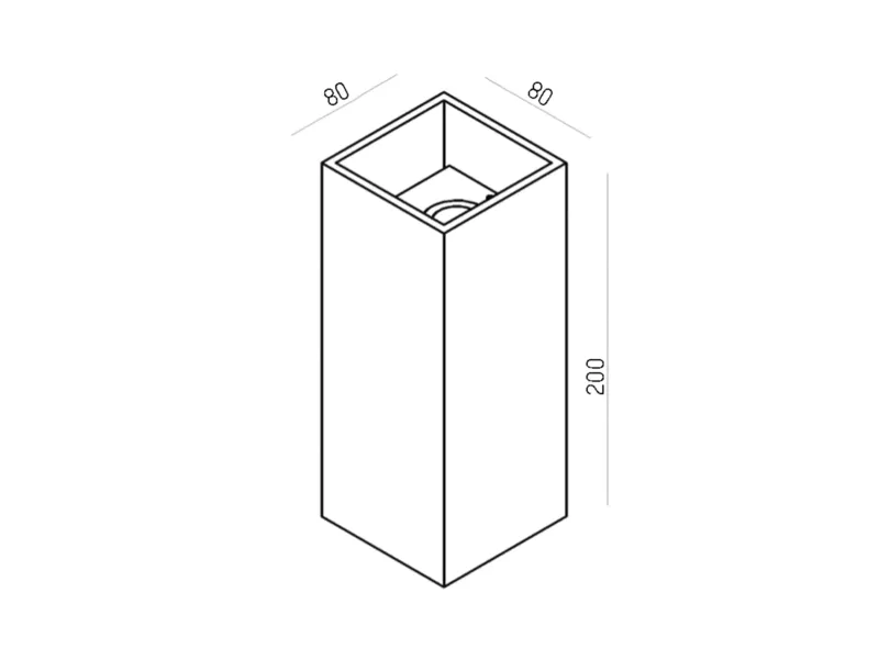 Molto Luce BEN SQUARE W (weiß) - Produktbild 2