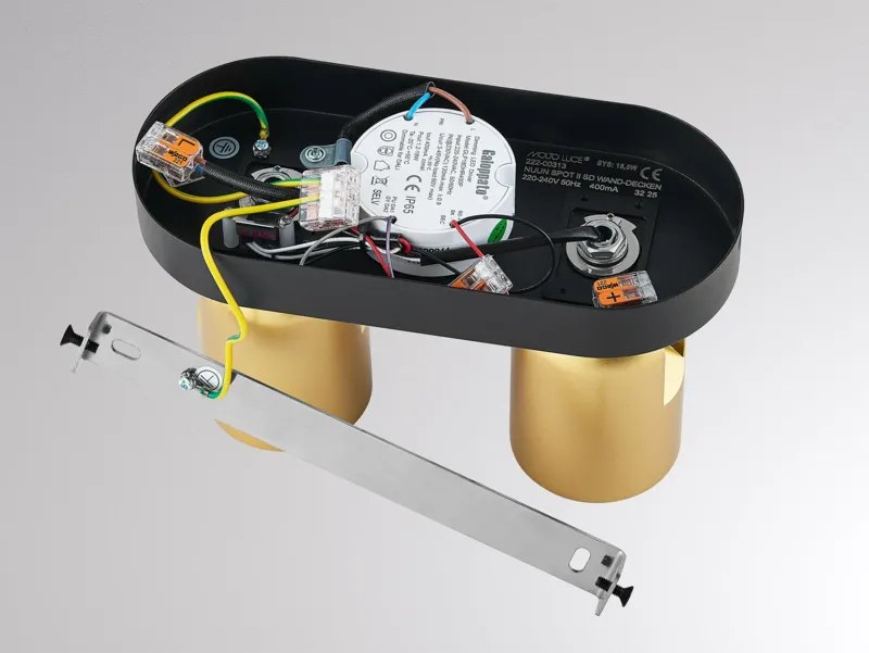 Molto Luce NUUN SPOT II SD (schwarz gold) - Produktbild 7