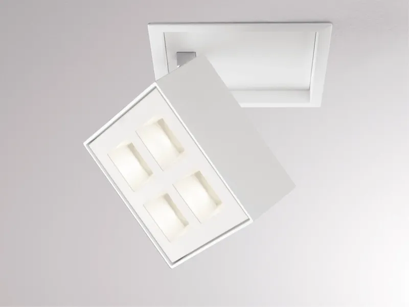 Molto Luce GRID SEMI RECESSED (weiß) - Produktbild 1