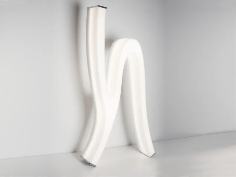 Molto Luce LASH OBJECT (chrom/weiß) - Produktbild 1