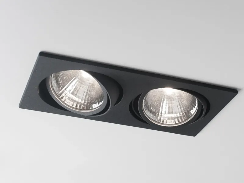 Molto Luce NOW 2 SQUARE DOUBLE R (schwarz) - Produktbild 1