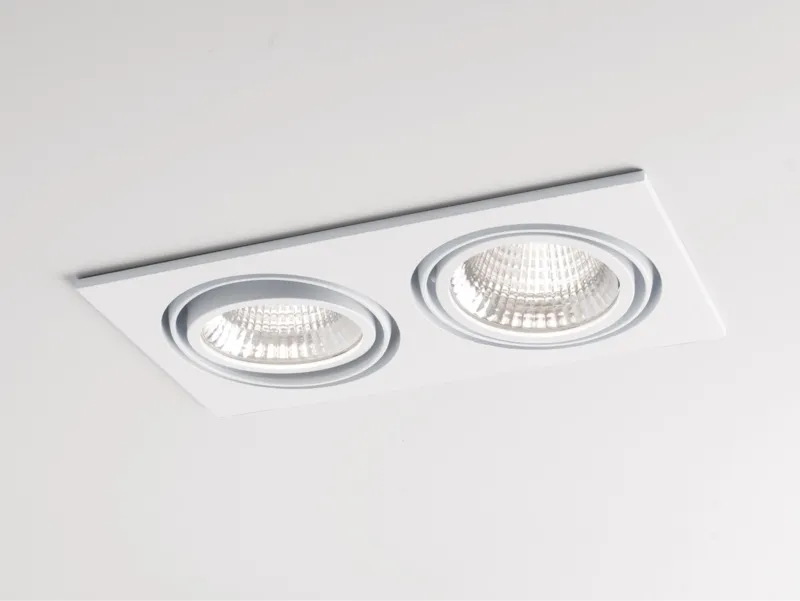 Molto Luce NOW 2 SQUARE DOUBLE R (weiß) - Produktbild 1