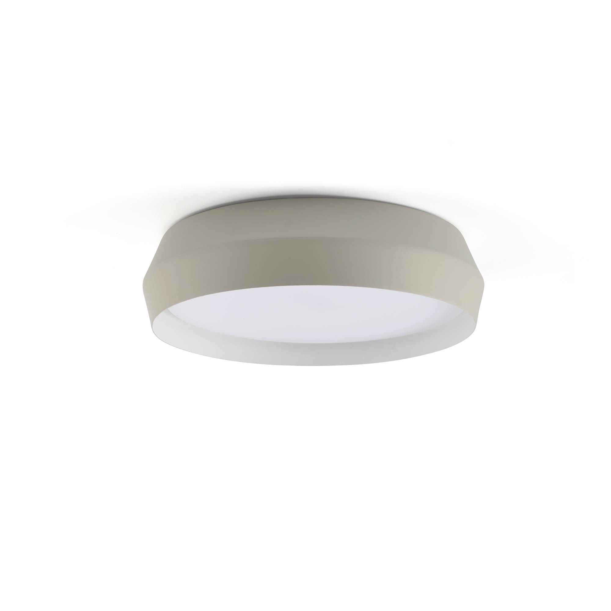 Faro SHOKU 350 Wand-/Deckenleuchte grau/weiß - Produktbild 1